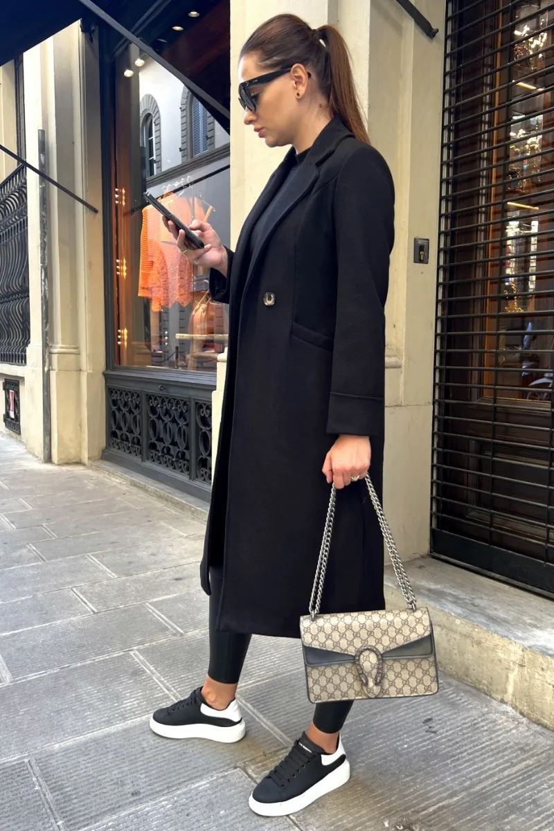 Verfijnde trenchcoat voor dames met reverskraag – AMARA