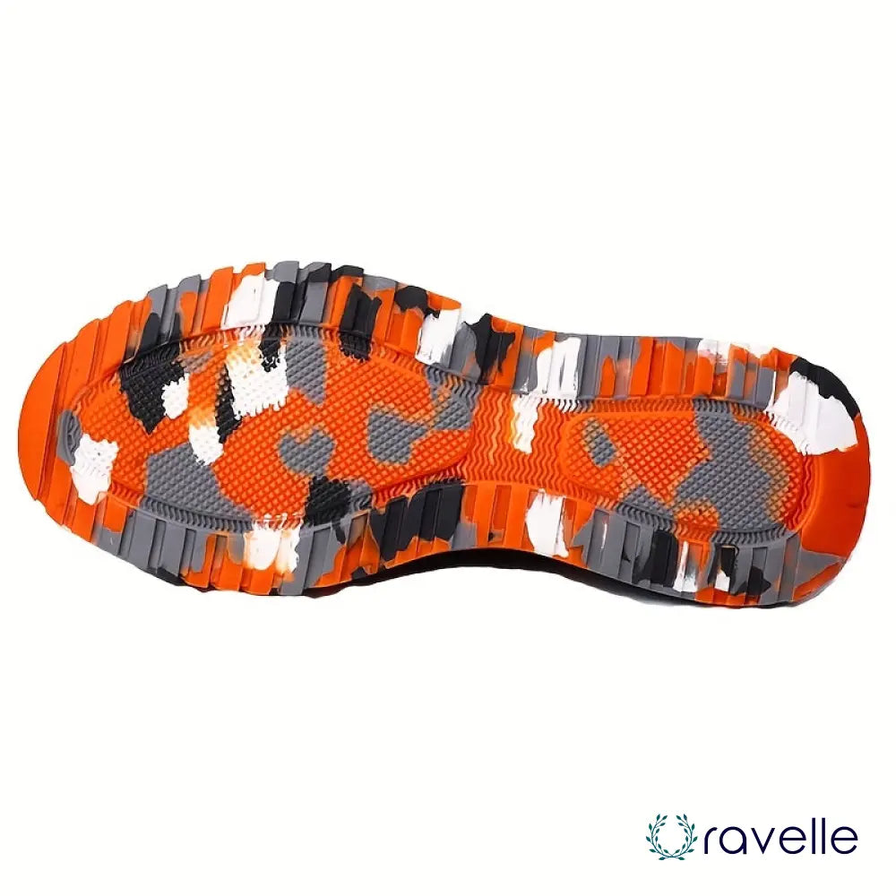 Fluorescerende veiligheidsschoenen met stalen neus – LUMOSAFE PROTECT