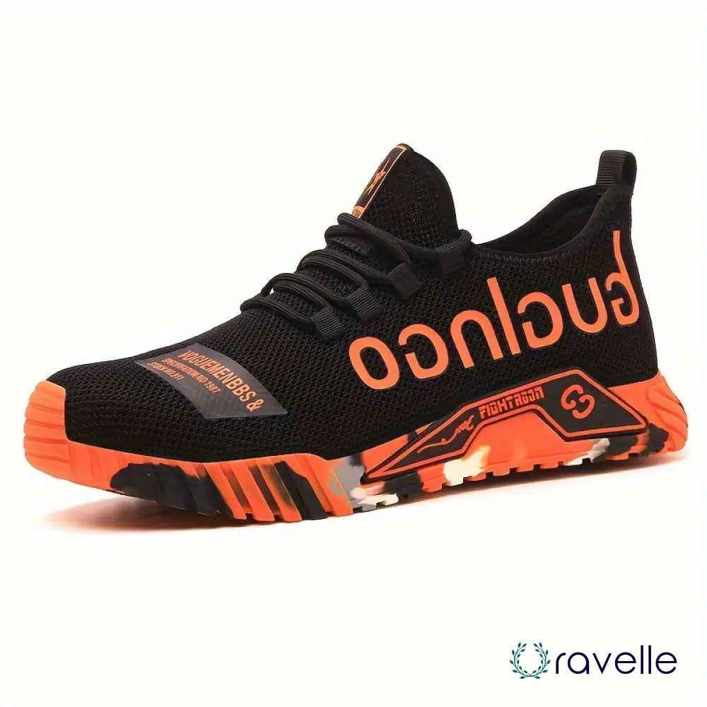 Fluorescerende veiligheidsschoenen met stalen neus – LUMOSAFE PROTECT
