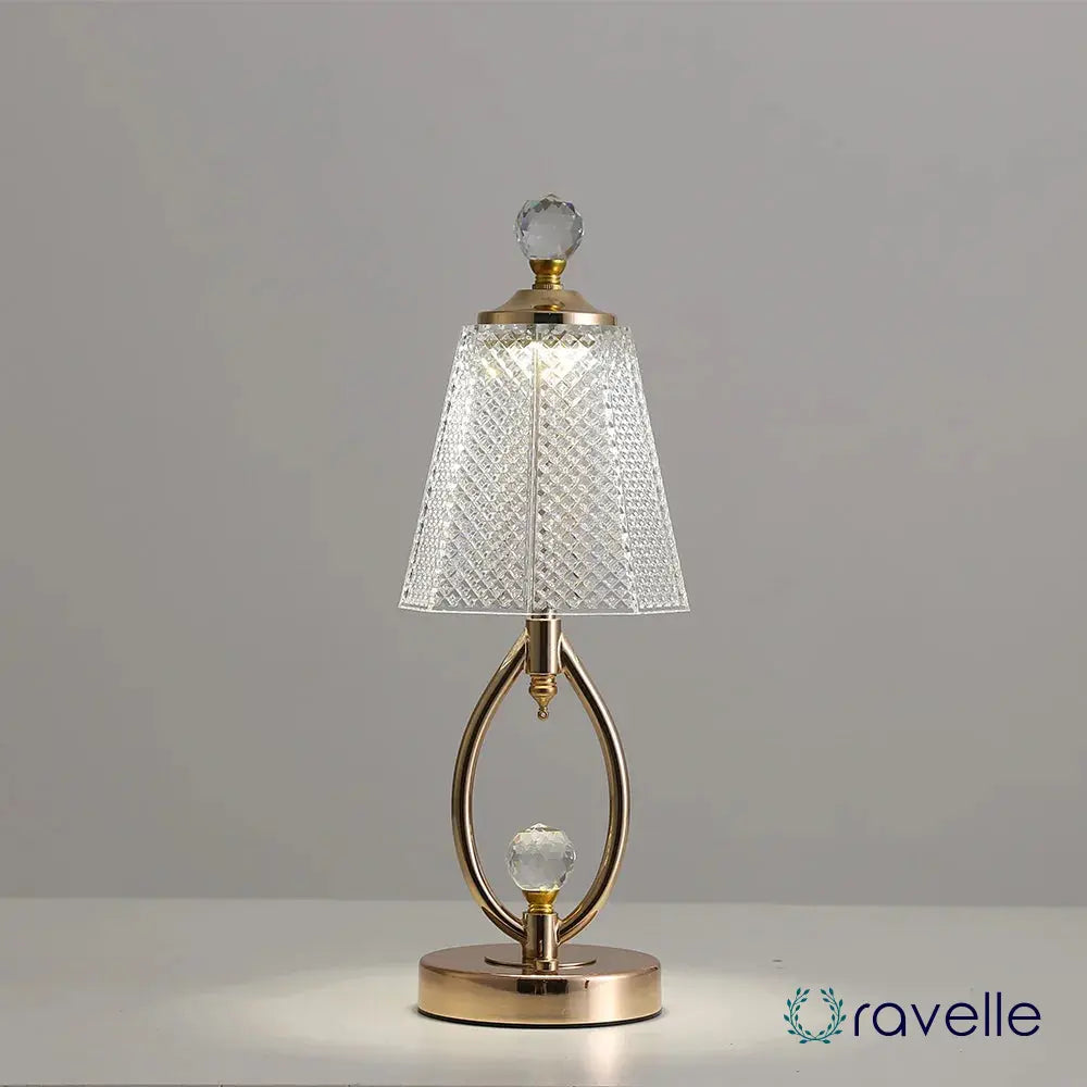 CRYSTALLO - Luxe Kristallen Tafellamp voor Een Verfijnde Sfeer