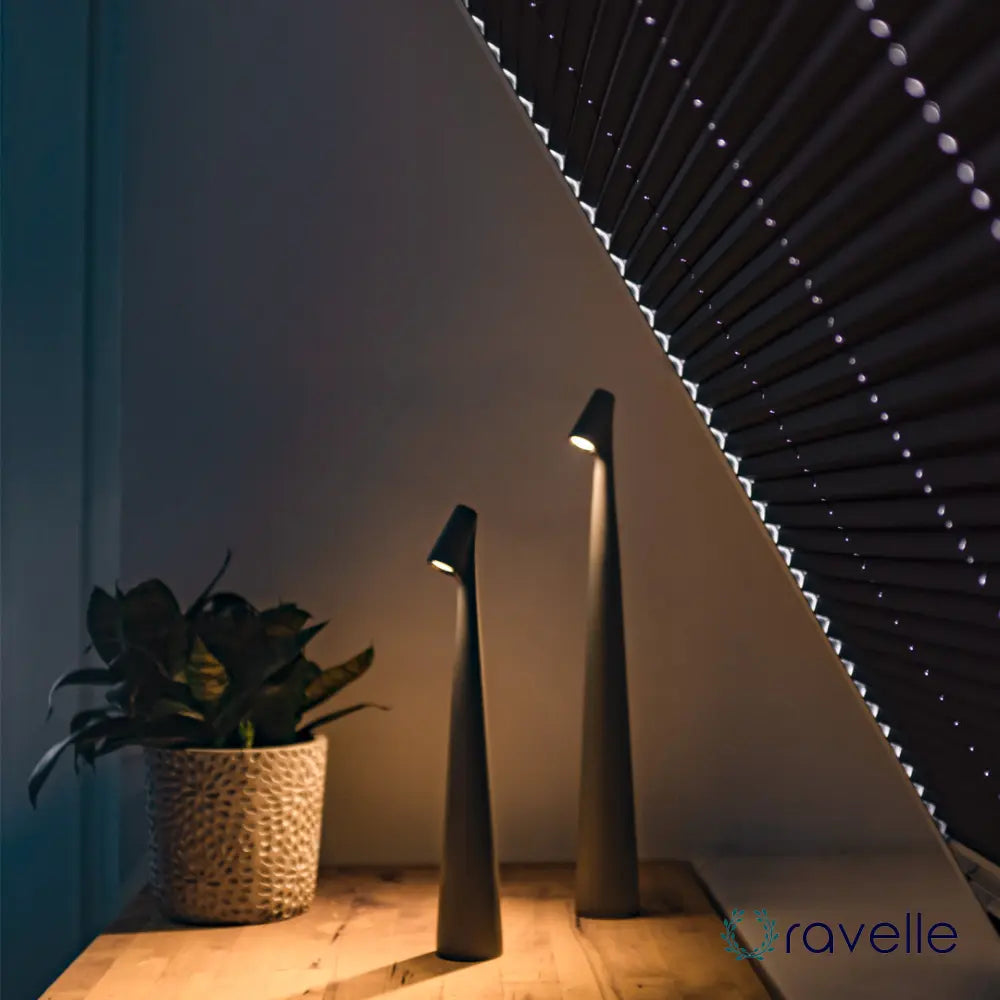 Draadloze oplaadbare tafellamp met dimbaar LED-licht – LUMIONA GLOW