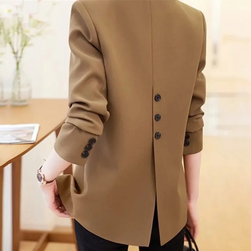Stijlvolle blazer voor dames met lange mouwen – AURIVOX