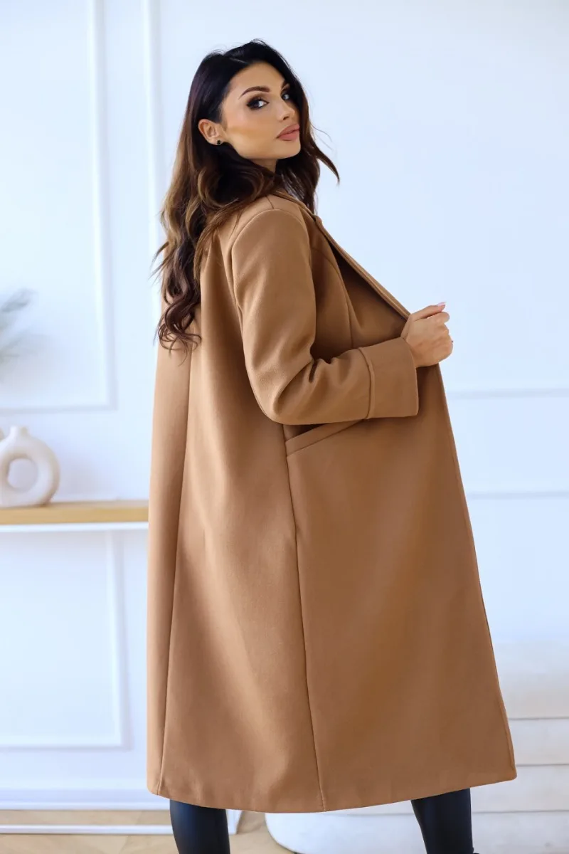 Verfijnde trenchcoat voor dames met reverskraag – AMARA