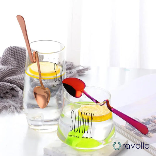 Rome - 4-delige roestvrijstalen menglepels set