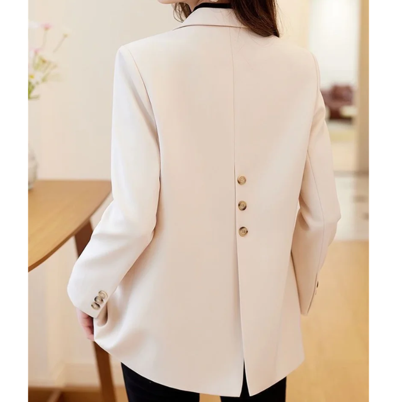 Stijlvolle blazer voor dames met lange mouwen – AURIVOX