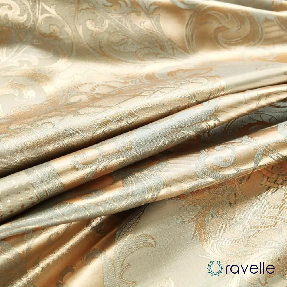 GOLD RUSH - Luxe dekbedovertrekset van microvezel