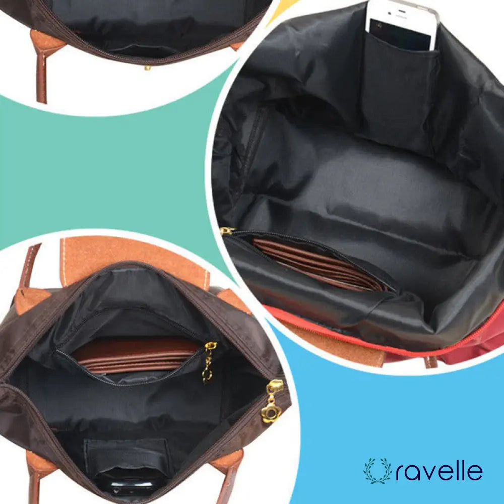 Lichtgewicht dames tote bag met klassiek design – ARMONA TOTE