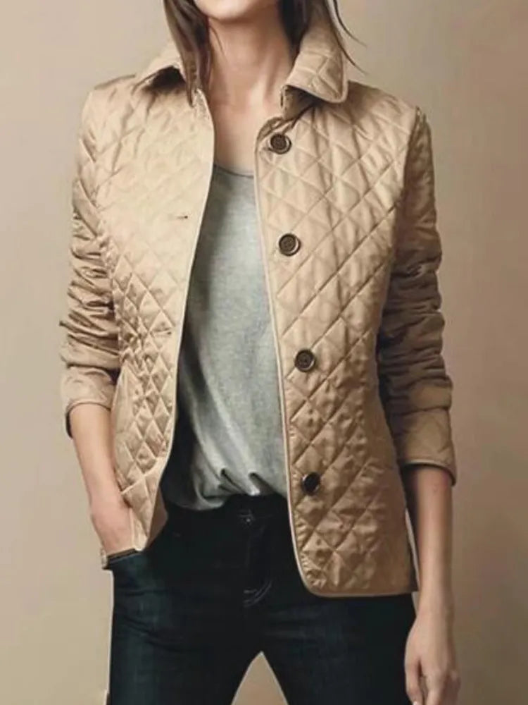Elegante winterjas met luxe afwerking voor dames – LUMARA