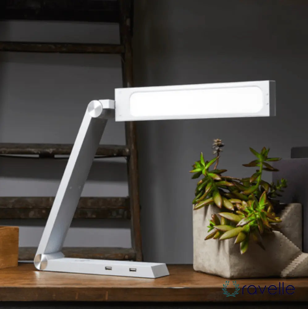 EXODIA - Innovatieve bureaulamp met draadloos opladen en verstelbare helderheid