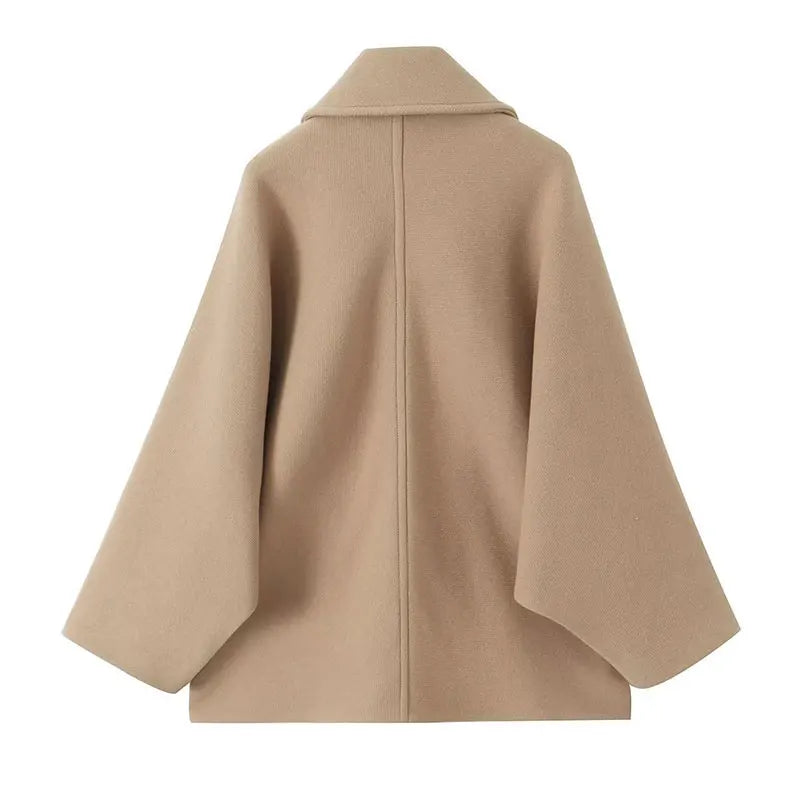 Oversized winterjas met grote knopen voor dames – FROSTINE
