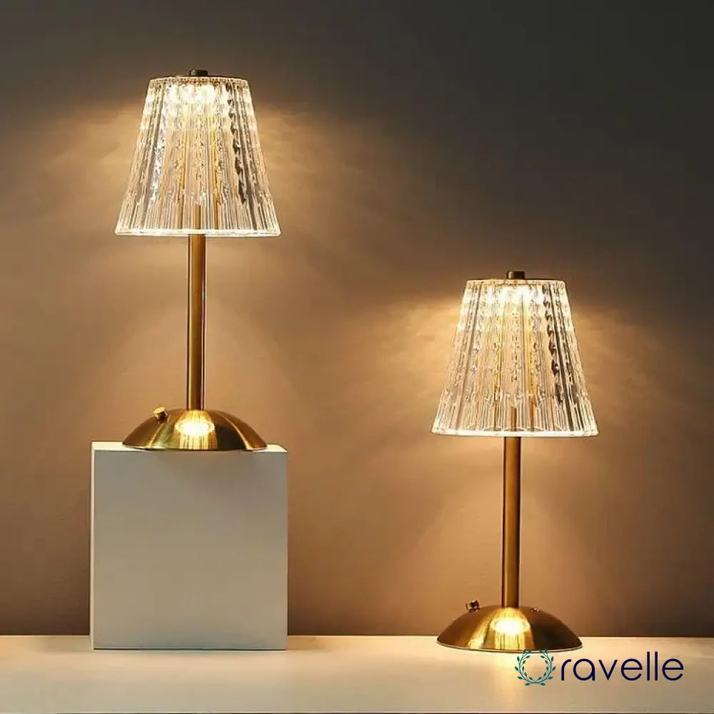 SHIMORA - Luxe Kristallen Tafellamp voor Een Elegante Uitstraling