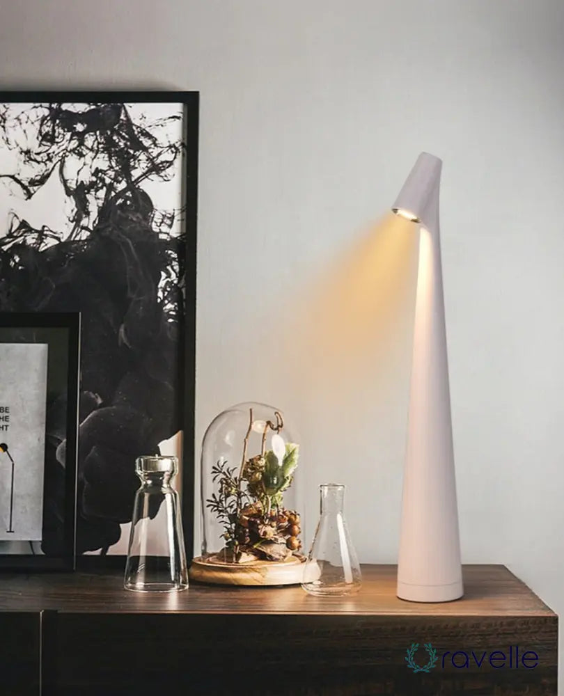 Draadloze oplaadbare tafellamp met dimbaar LED-licht – LUMIONA GLOW