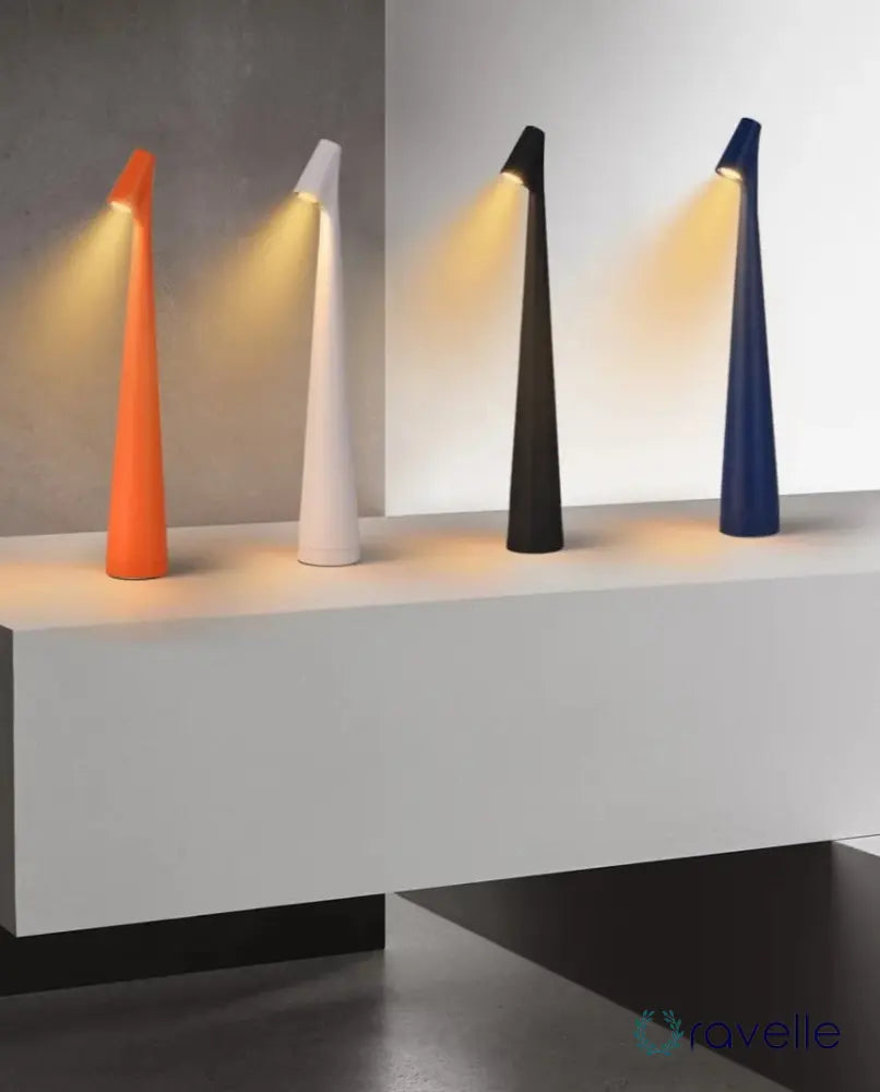 Draadloze oplaadbare tafellamp met dimbaar LED-licht – LUMIONA GLOW