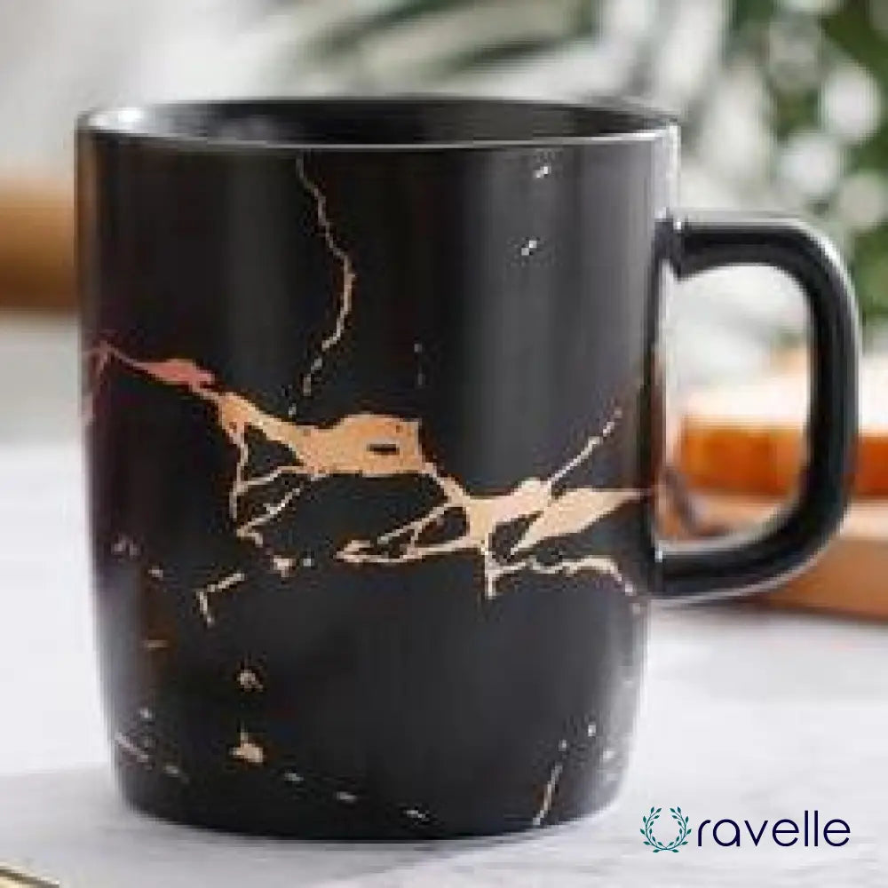 LIGHTNING - Luxe mok met bliksemdesign en gouden details