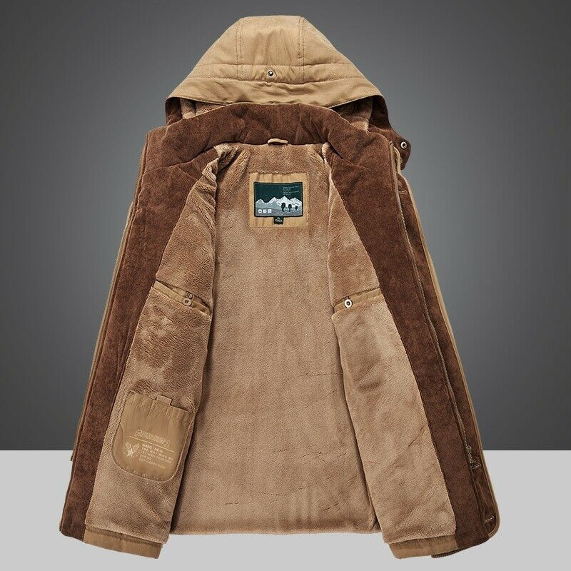 Warme winterjas voor heren met moderne snit – CELARIX