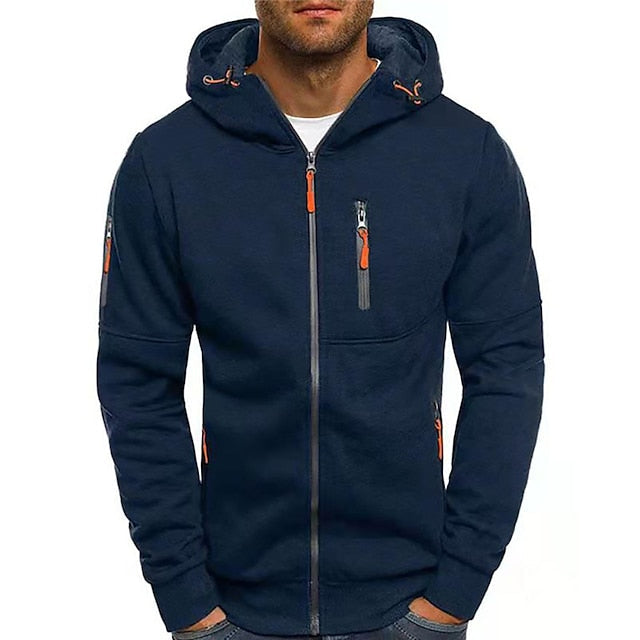 Jas met capuchon en zakken voor heren comfort – BARONA
