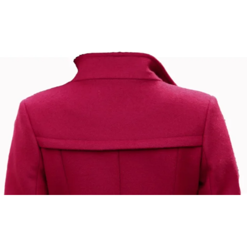 Chique trenchcoat met dubbele knoopsluiting voor dames – LUX