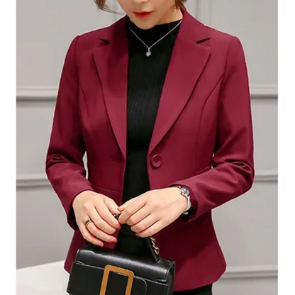 Elegante blazer met slim fit voor dames en chique – VESTA