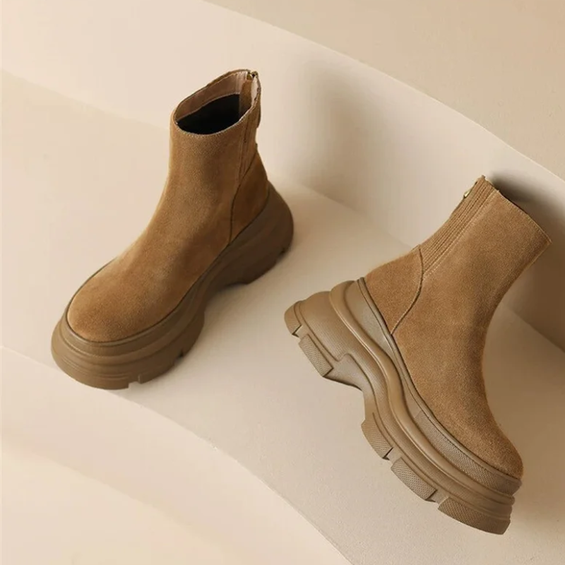 Dames chelsea boots plateauzool voor dames – NOVAIX