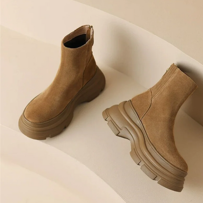Dames chelsea boots plateauzool voor dames – NOVAIX