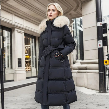 Warme winterjas voor dames met voering en pasvorm – NEX