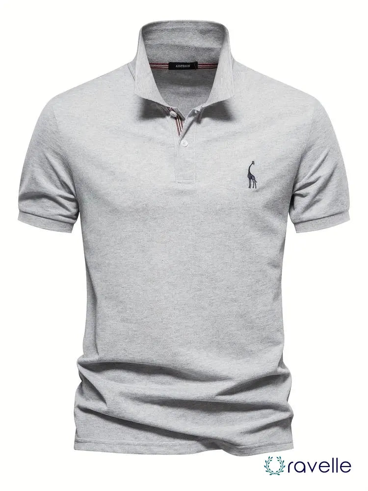 Stijlvol heren polo shirt met klassieke pasvorm – AXEL CLASSIC