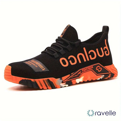 Fluorescerende veiligheidsschoenen met stalen neus – LUMOSAFE PROTECT