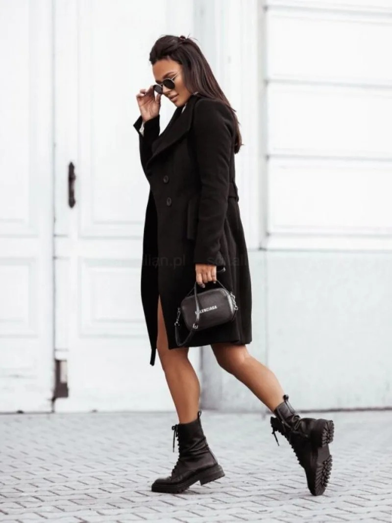 Chique trenchcoat voor dames met dubbel knoopsluiting–VELAR