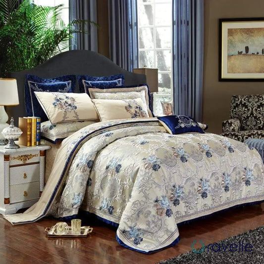 ORIENTAL JACQUARD - Luxe dekbedovertrekset met oosters patroon