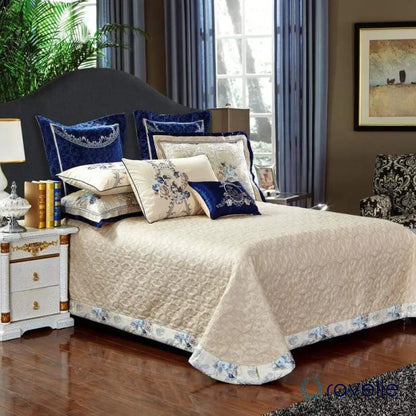 ORIENTAL JACQUARD - Luxe dekbedovertrekset met oosters patroon