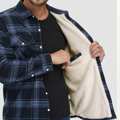 Dik Geruit Herenjack Voor Warmte En Stijl Voor Heren ALLERON