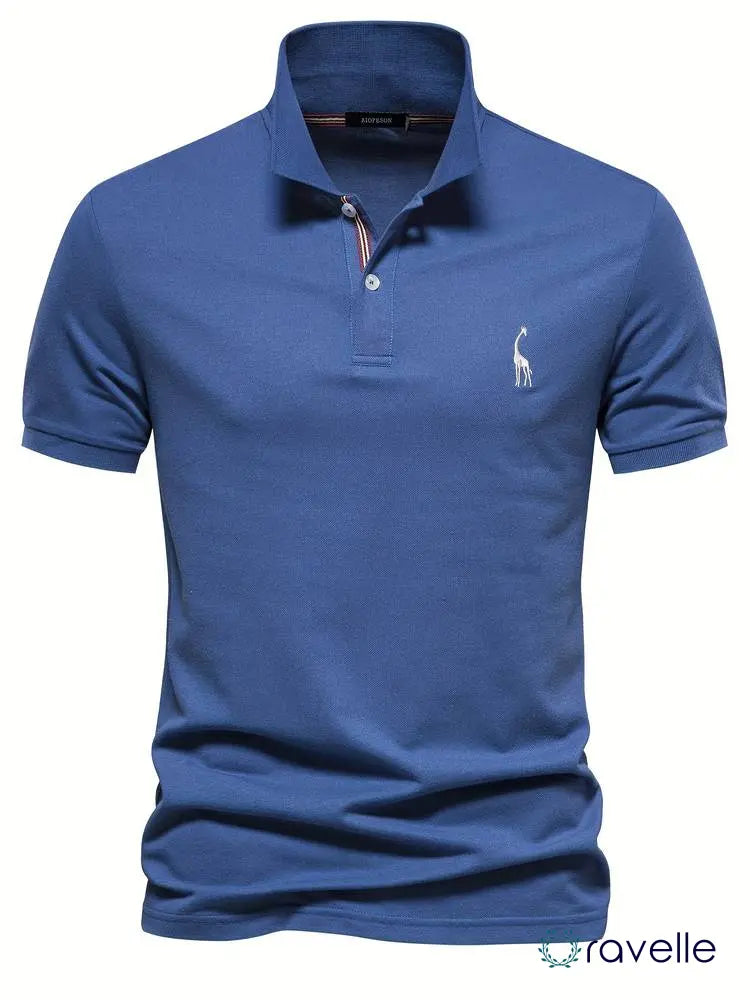 Stijlvol heren polo shirt met klassieke pasvorm – AXEL CLASSIC