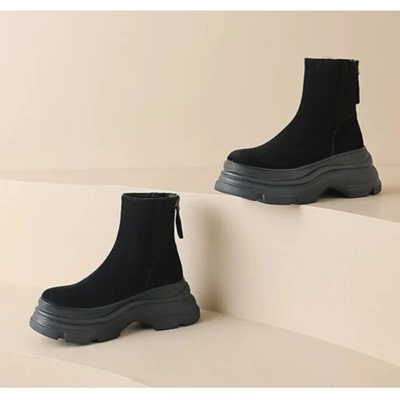 Dames chelsea boots plateauzool voor dames – NOVAIX