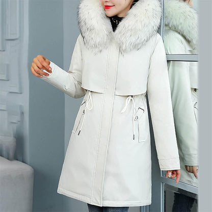 Oversized winterjas voor dames met warme voering - VELATOR