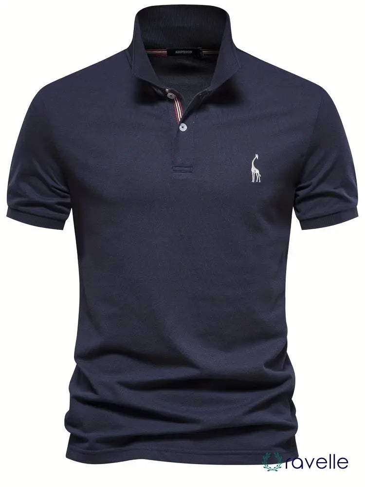 Stijlvol heren polo shirt met klassieke pasvorm – AXEL CLASSIC