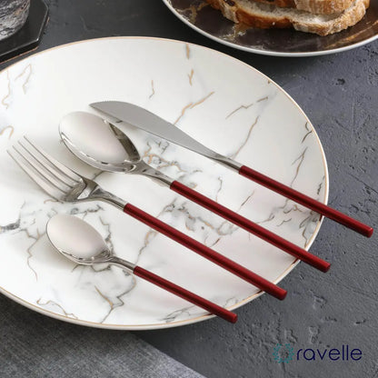 GERMANY - Luxe 4-delige bestekset met kunstzinnig design