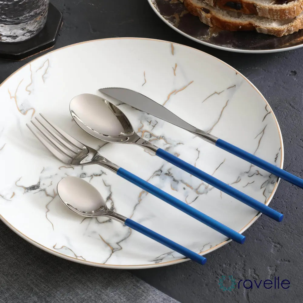 GERMANY - Luxe 4-delige bestekset met kunstzinnig design