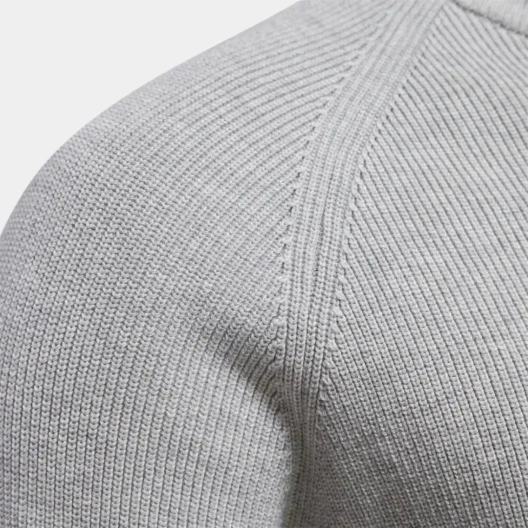Herensweater met kwartrits en moderne stijl – LEVI
