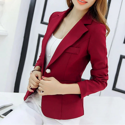 Elegante blazer met slim fit voor dames en chique – VESTA