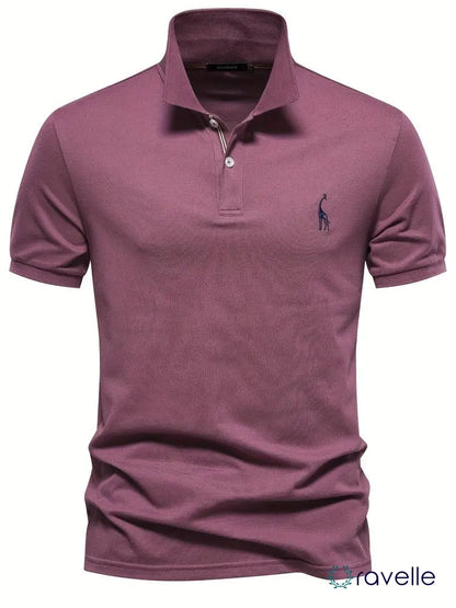 Stijlvol heren polo shirt met klassieke pasvorm – AXEL CLASSIC