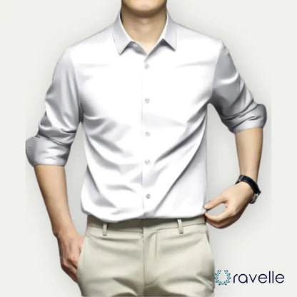 Kreukvrij en strijkvrij heren overhemd met moderne pasvorm – VALERO SMARTSHIRT