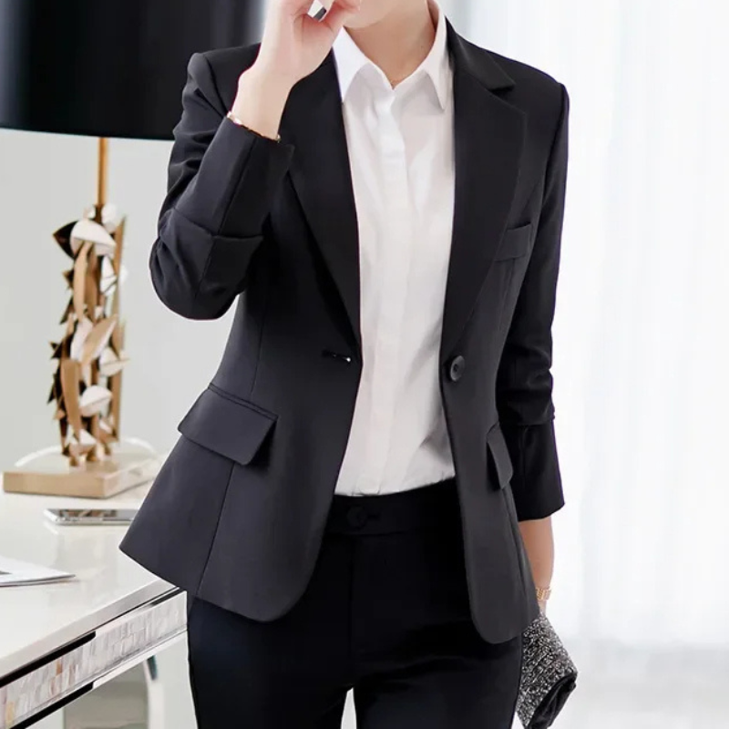 Elegante blazer met slim fit voor dames en chique – VESTA