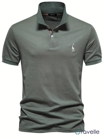 Stijlvol heren polo shirt met klassieke pasvorm – AXEL CLASSIC