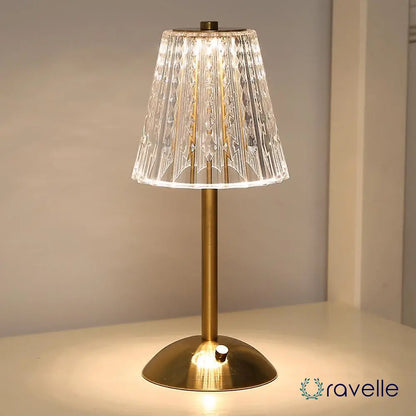 SHIMORA - Luxe Kristallen Tafellamp voor Een Elegante Uitstraling