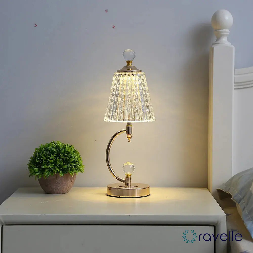 CRYSTALLO - Luxe Kristallen Tafellamp voor Een Verfijnde Sfeer