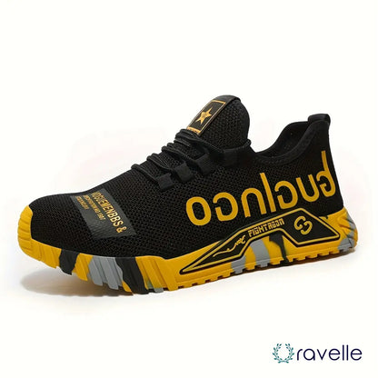 Fluorescerende veiligheidsschoenen met stalen neus – LUMOSAFE PROTECT