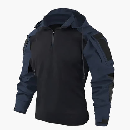 Outdoorjas capuchon voor heren die regen tegenhoudt – AURION
