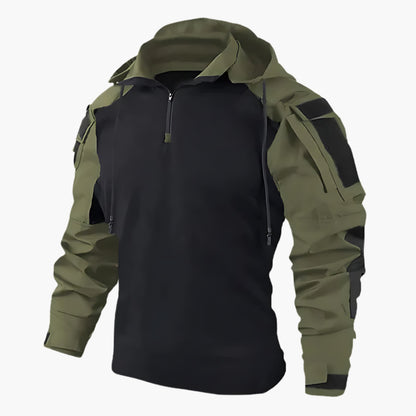 Outdoorjas capuchon voor heren die regen tegenhoudt – AURION