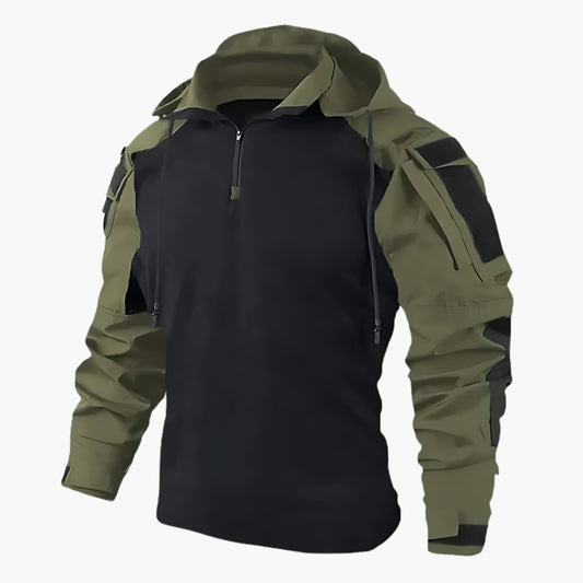Outdoorjas capuchon voor heren die regen tegenhoudt – AURION