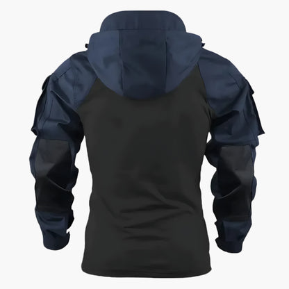 Outdoorjas capuchon voor heren die regen tegenhoudt – AURION